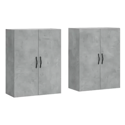 (concrete grey) vidaXL Wall Mounted Cabinets Storage Cabinet Cupboard Display Cabinet pcs