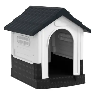 PawHut Dog Kennel for Outside, for Dogs, 64.5 x x 66cm, Grey