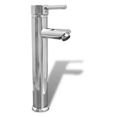 vidaXL Bathroom Mixer Tap Brass Single Lever Hole Basin Cloakroom Water Valve