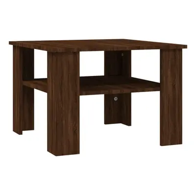 (Brown oak) vidaXL Coffee Table Engineered Wood Couch Side Dining Furniture Multi Colours