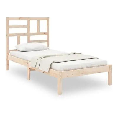 (brown, x cm) vidaXL Solid Wood Bed Frame Home Wooden Bedstead Bed Base Multi Colours/Sizes