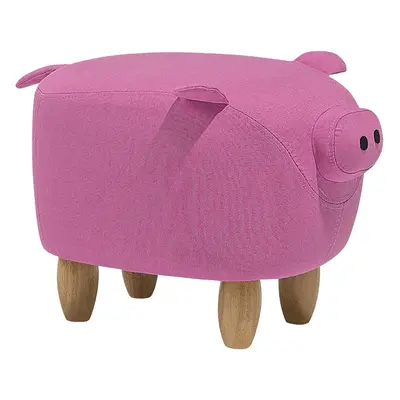 Stool PIGGY Pink