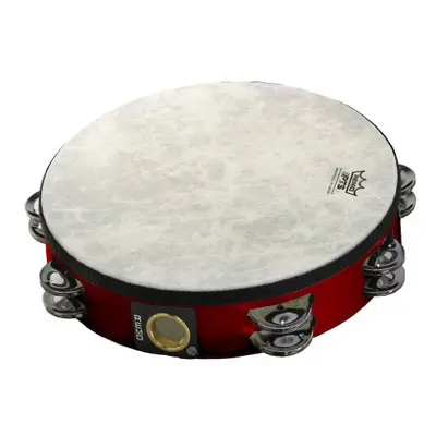 Remo Fiberskyn Tambourine - Quadura Deep Red, 8"