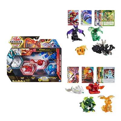 'Legends' Legends Collection Pack of with Nova Ball, Basic Ball, Geogan and Ultra Ball with Baku