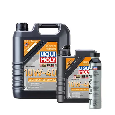 6L Liqui Moly 10W40 Leichtlauf Performance ACEA A3 B3+ CERA TEC - 300ml