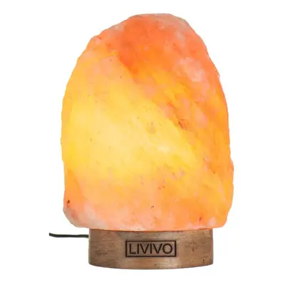 LIVIVO 5-6KG HIMALAYAN SALT LAMP CRYSTAL PINK ROCK SALT LAMP NATURAL HEALING 100% GENUINE