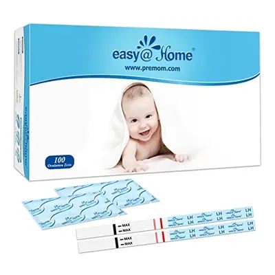 Easy@Home x Ovulation Test Strips, Fertility Tests Ovulation Predictor Kit, Powered by Premom Ov