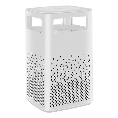 (White) Electric Mosquito Killer Bug Zapper Trap Eco-Friendly Inhalation Mute for Household, Off