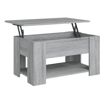 (grey sonoma) vidaXL Coffee Table Engineered Wood Couch Centre Accent Table Multi Colours