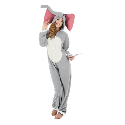 Women's gray elephant costume