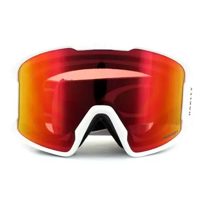 Oakley Ski Goggles Line Miner OO7070-13 Matt White Prizm Torch Iridium