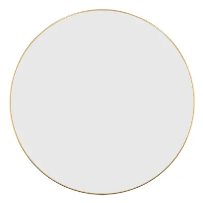 (gold, cm) vidaXL Wall Mirror Round Bathroom Vanity Make up Mirror Multi Colours/Sizes