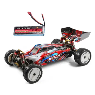 RTR Upgraded 7.4V 2600mAh RC Car 1/10 2.4G 4WD 45km/h Metal Chassis Vehicles Models Toys