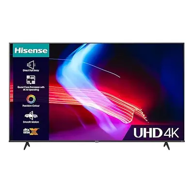 Hisense Inch VIDAA Smart TV 70A6KTUK (2023 Model) Black