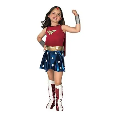 Rubie's Official Children's Deluxe Wonder Woman - Fancy Dress Costume, cm - Large