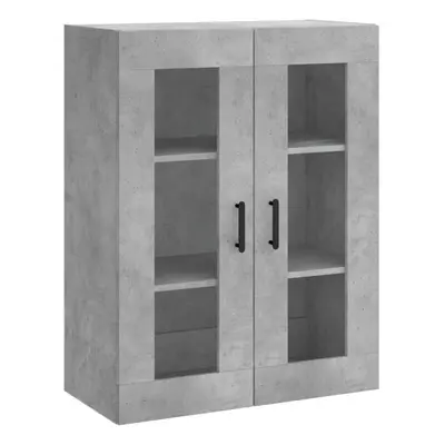 (concrete grey) vidaXL Wall Mounted Cabinet Bathroom Cabinet Storage Cabinet Cupboard White