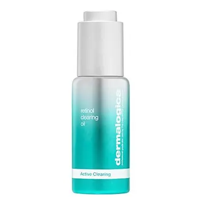 Dermalogica Retinol Clearing Oil (1 Fl Oz) Face Serum with Salicylic Acid - Anti-Aging Acne Trea