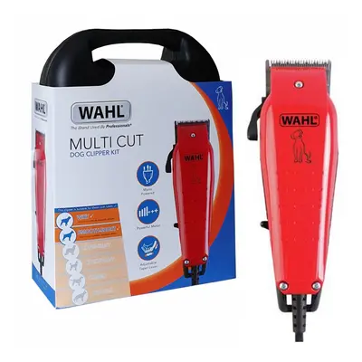 Wahl Multi Cut Dog Clipper Powerful Corded Grooming Kit Low Noise Pet Clipper