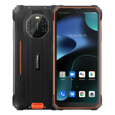 (Orange) BLACKVIEW BV8800 Rugged Smartphone 8GB+128GB