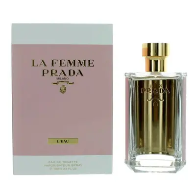 La Femme Prada L'Eau by Prada, 3.4 oz EDT Spray for Women Eau De Toilette