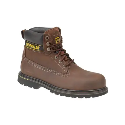 (7 UK, Brown) Caterpillar Holton SB Safety Boot / Mens Boots / Boots Safety