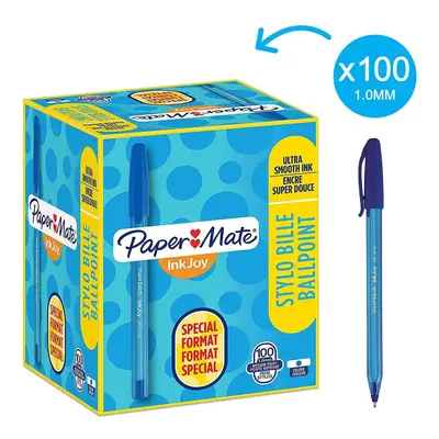 Papermate Inkjoy Stick ballpoint pen Medium Blue 100pc(s)