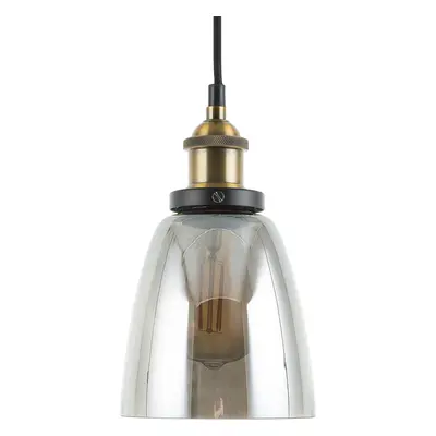 Pendant Lamp PARMA Glass Brass