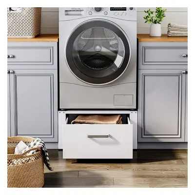 Washing Machine Dryer Pedestal with Drawer