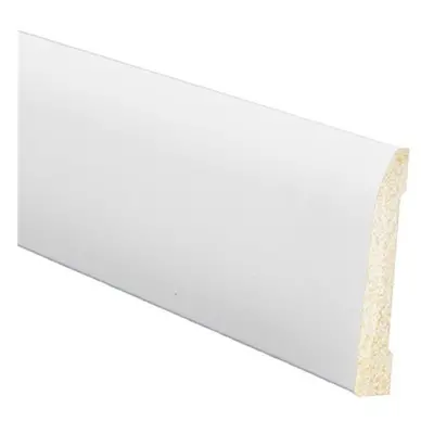 8 ft. White Base Poly Molding