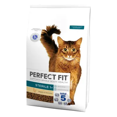 PERFECT FIT Sterile 1+ Chicken - dry cat food - 7kg