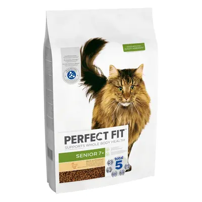 (7 kg (Pack of 1)) Perfect Fit Senior 7+ Complete Dry Cat Food for Senior Cats Aged 7+ Years, Ri