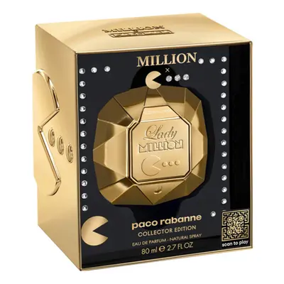 Paco Rabanne Lady Million 80ml Eau De Parfum Spray Pacman Edition For Her