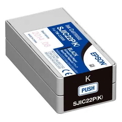 Epson C33S020601 (SJI-C-22-P-(K)) Ink cartridge black, 33ml