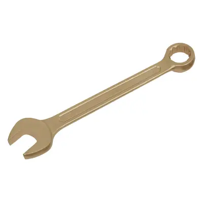 30mm Non-Sparking Combination Spanner - Open-End & 12-Point WallDrive Ring