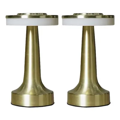 Pair of Brass Outdoor Table Lamp