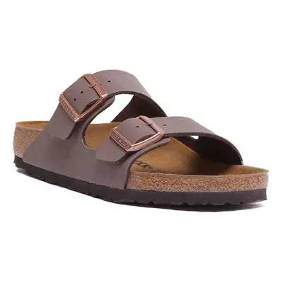 Birkenstock Arizona Two Strap Birko Flor In Moca Size