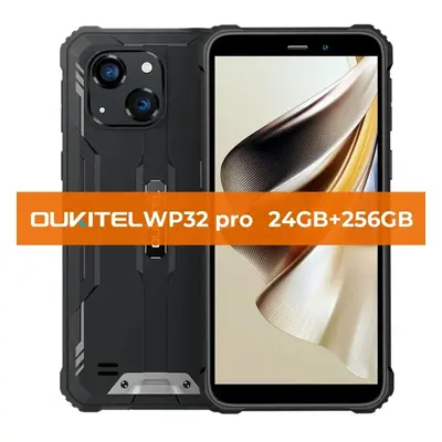 (black) Oukitel WP32 Pro Rugged Smartphone 24GB+256GB