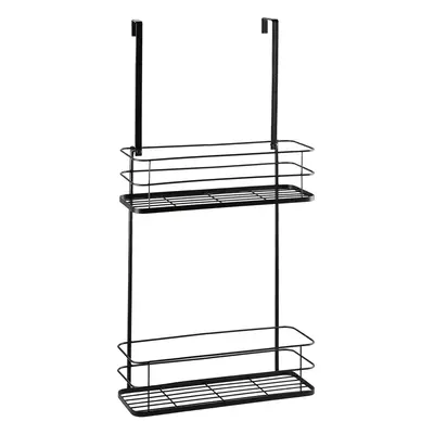 Metal Bathroom Hanging Shelf Black TAYASU