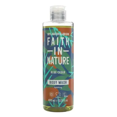 Faith In Nature Body Wash - Blue Cedar - 400ml ( pack of )