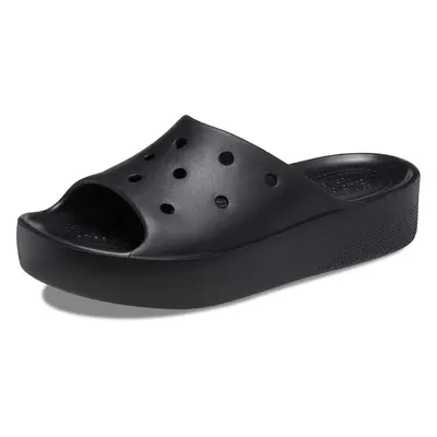 crocs Womens classic Slide Platform Sandals, Black