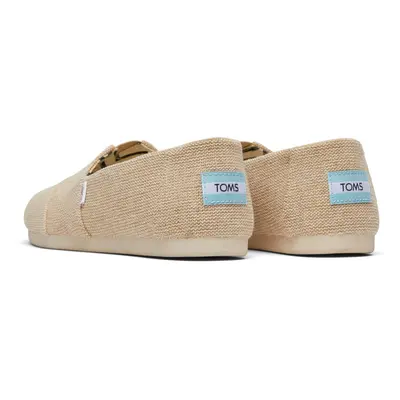 (Grey, (Adults')) TOMS Alpargata Jute Women's Natural Espadrilles