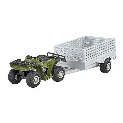 Britains Farm Toys Quad Bike with Trailer - 1:32 Scale Farm Set Collectibles for Kids & Adults -