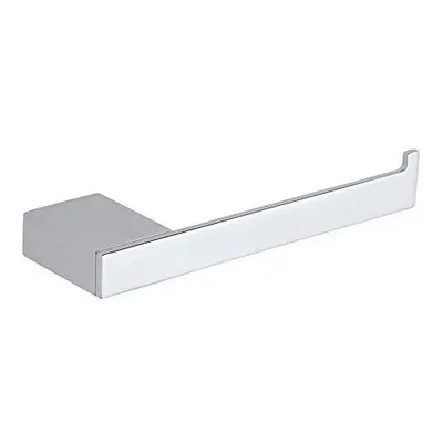 Milano Arvo Modern Wall Mounted Square Bathroom Toilet Roll Holder - Chrome