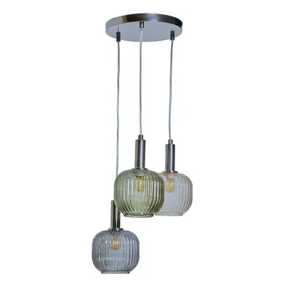 Stratton Way Polished Chrome Ceiling Light Pendant