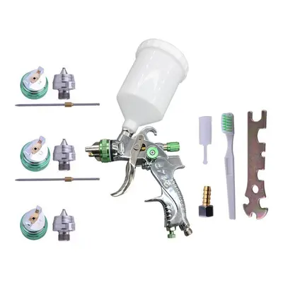 (Green) Auto High Topcoat 1.4/1.7/2.0mm Pneumatic Spray MachineReplaceHandle Nozzle Tool Kit