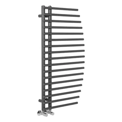 Sigla x 550mm Grey Designer Heated Towel Rail