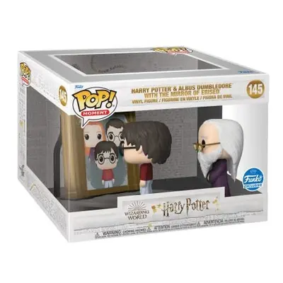 Funko: POP! Moment Harry Potter and Albus Dumbledore with The Mirror Erised, Grow Your Wizarding