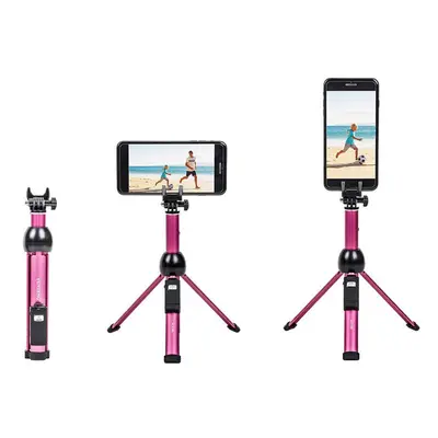 2 in Portable Foldable Phone Selfie Stick Tripod