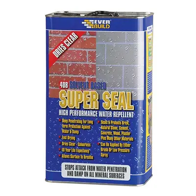 Everbuild Super Seal (Exterior Wall Seal) Litre EVBWALLSEAL5