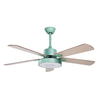 Ceiling Fan with Light HOBBLE With Remote Mint Green